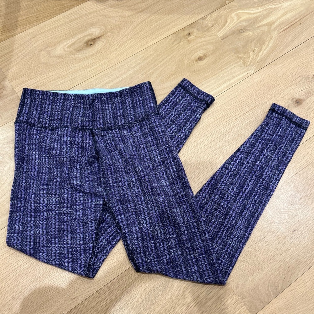 lululemon athletica Purple patterned  Leggings
